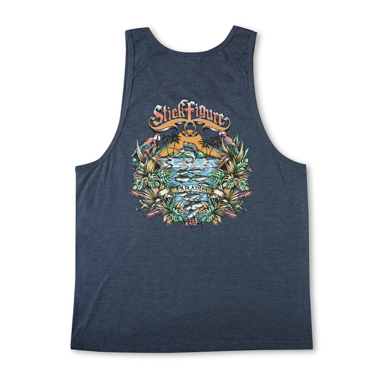 Stick Figure X Pelagic Paradise Tank [SMALL ONLY]