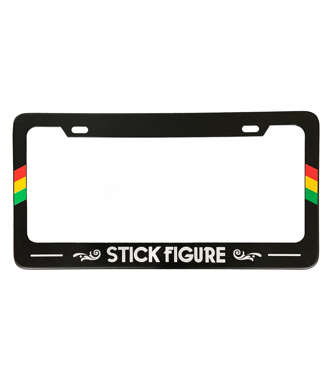 Stick Figure License Plate Frame