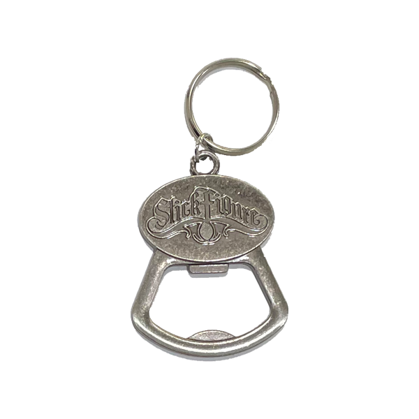 Stick Figure Bottle Opener Key Chain