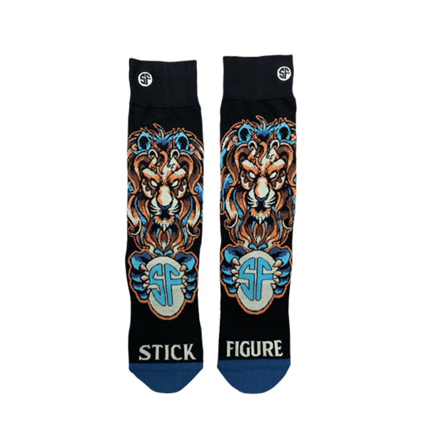 Blue Lion Socks