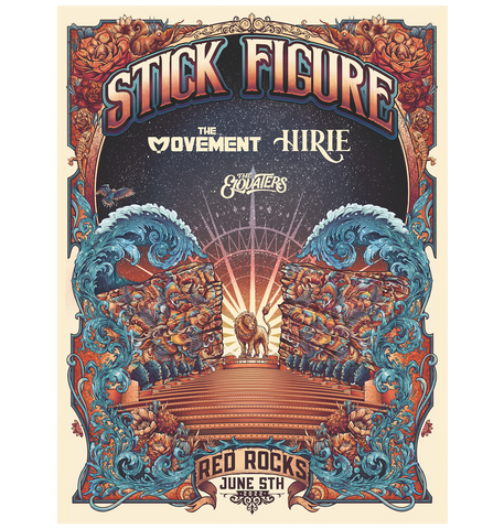 Red Rocks 2022 Poster