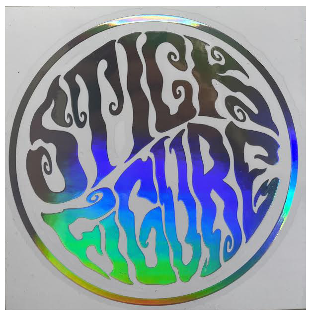 Wavy Logo Decal (Assorted Colors)