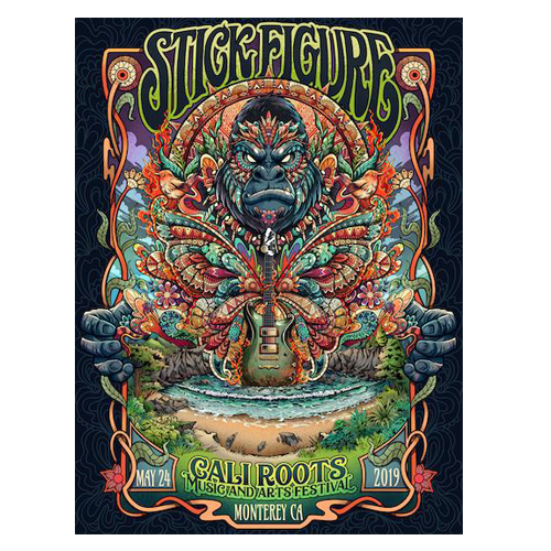 Cali Roots Festival - Monterey, CA - 5.24.2019 - Poster