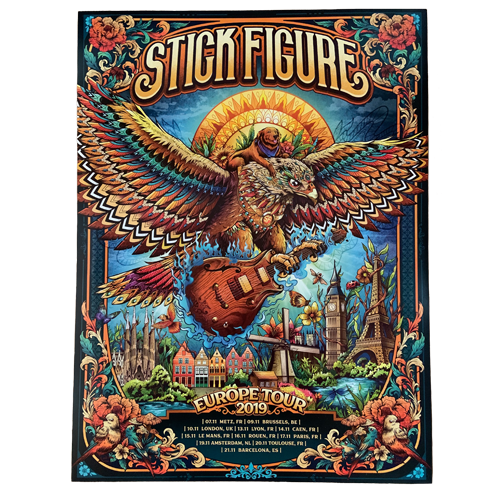 Europe Tour 2019 - Poster