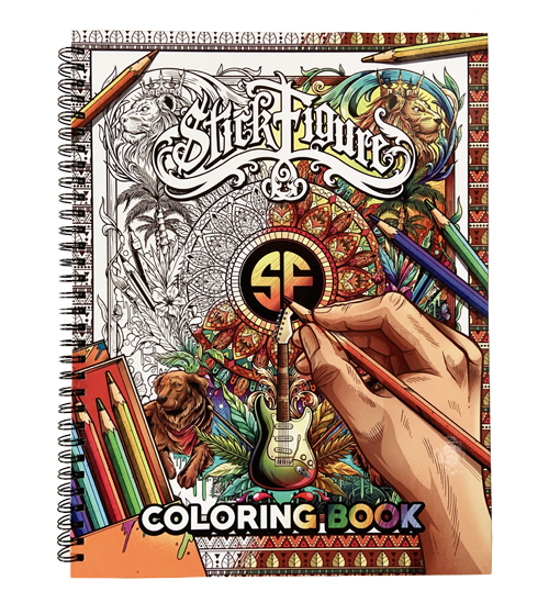 Stick Figure Coloring Book
