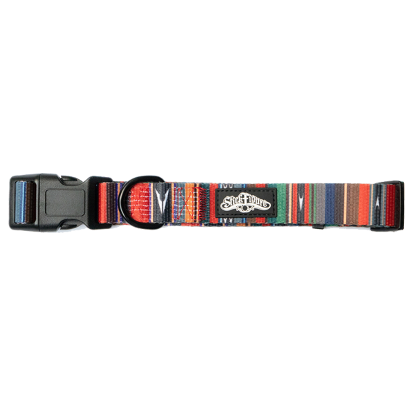 SF Premium Dog Collar (GreyRedYellowBlue&Green)