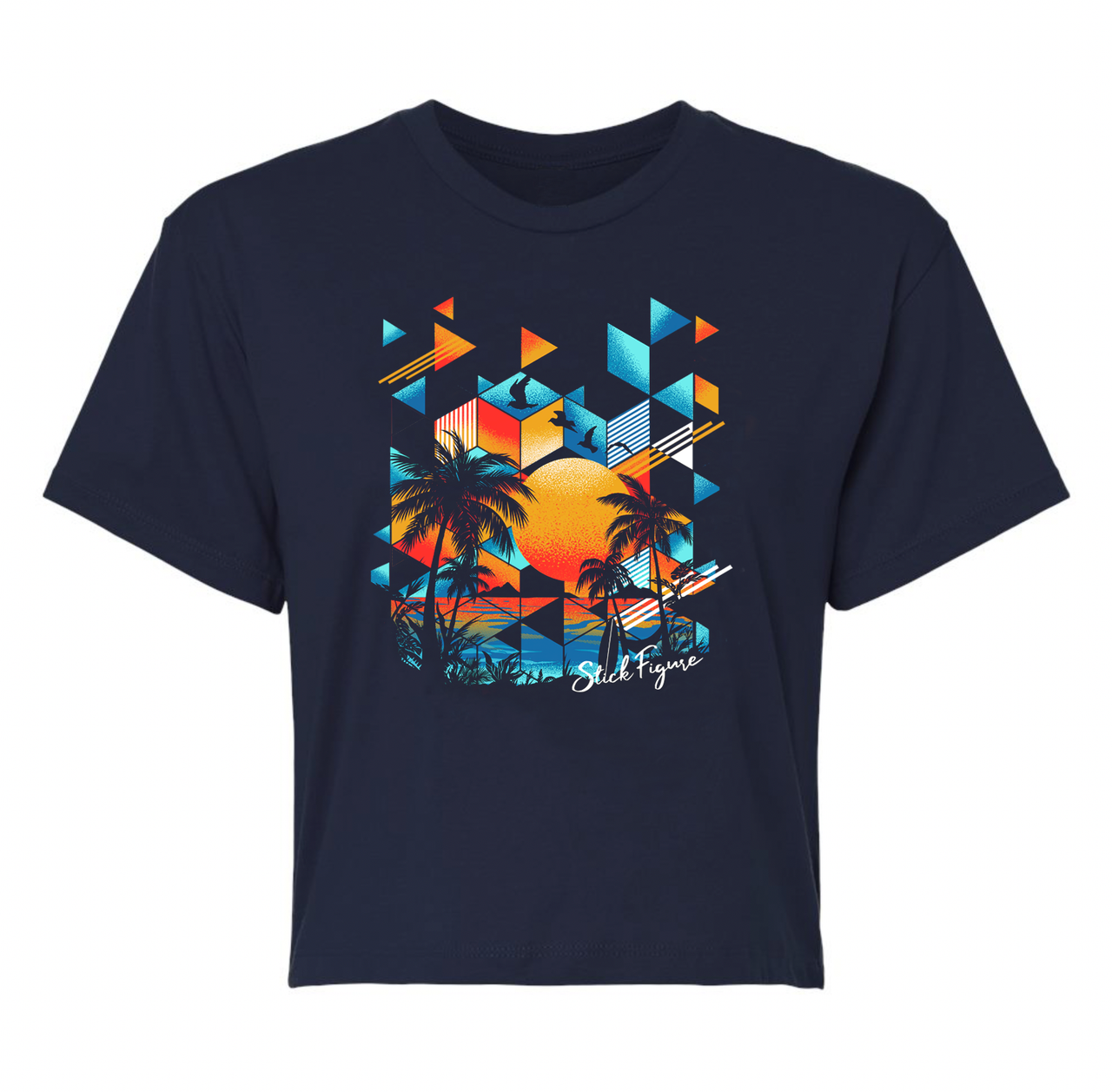 Women's Hideaway Cropped Tee [2XL ONLY]