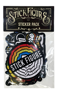 Stick Figure Large Sticker Pack
