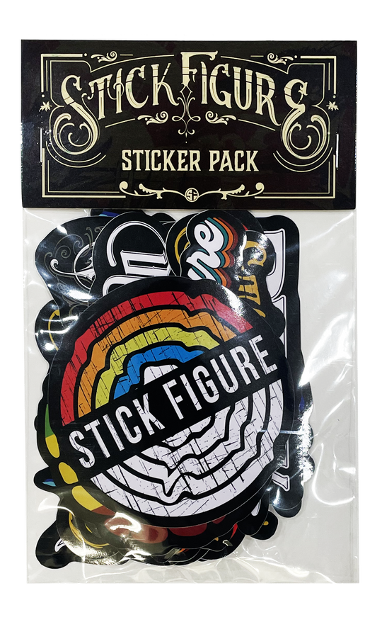 Stick Figure Large Sticker Pack StickFigureStore
