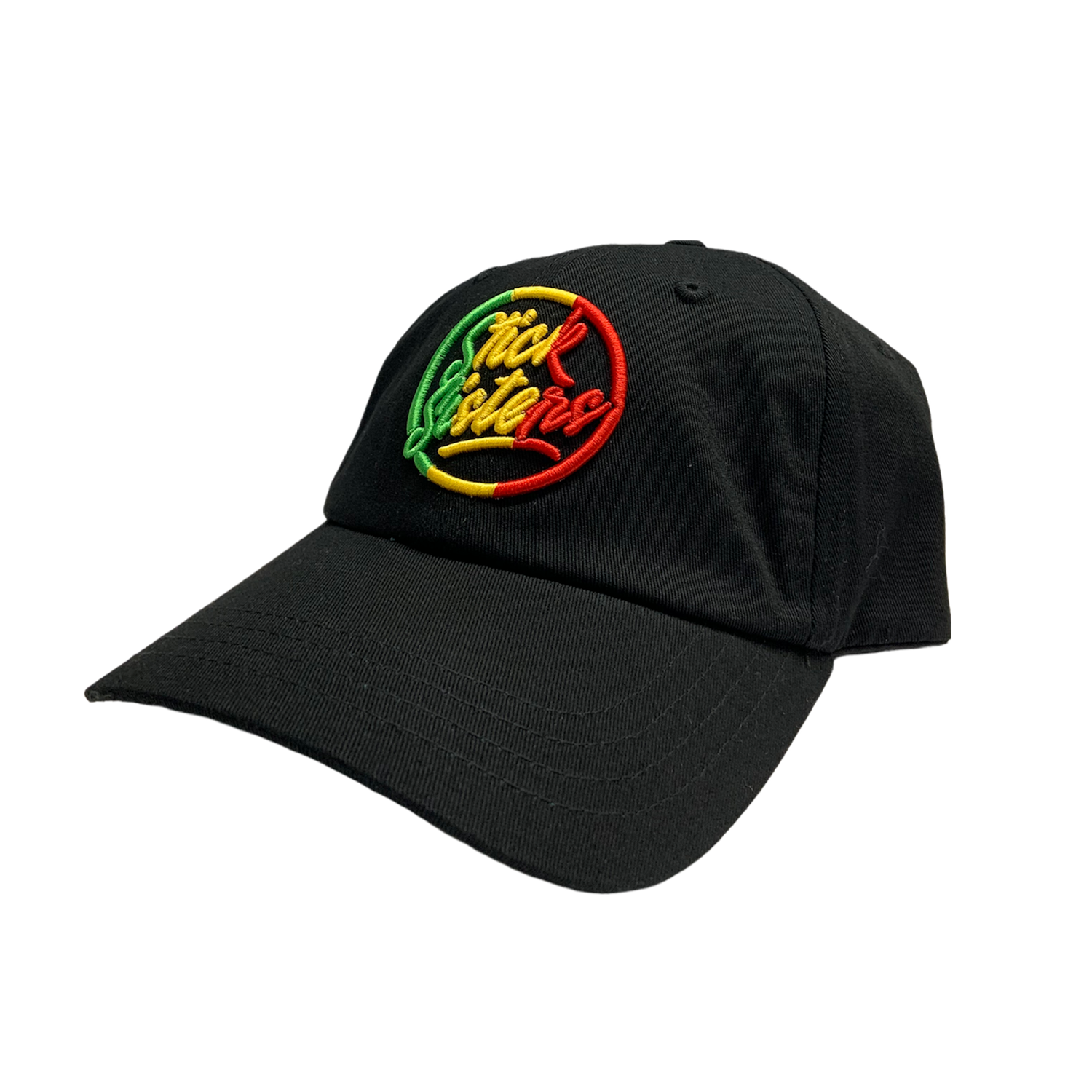 Rasta top baseball cap