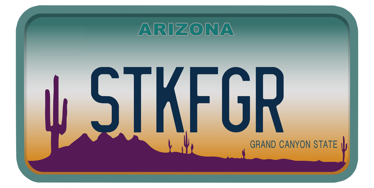 STKFGR Vanity License Plates