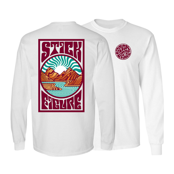 Sunrise Long Sleeve (Two Color Options - White & Charcoal)